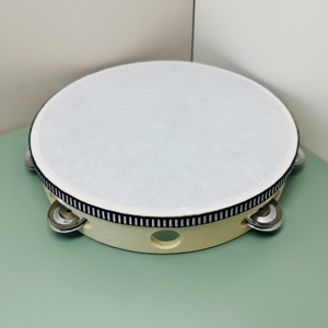 L'Instrument de <span class=keywords><strong>musique</strong></span> de 15cm de diamètre couleur bois cloches simples non personnalisées chantant <span class=keywords><strong>danse</strong></span> salle de classe jouant des cloches en métal tambour - Product Image 6