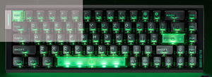 Teclado Mecánico con Cable ATK Serie RS6, Retroiluminación RGB, Teclas de Aluminio PBT, Diseño 65% US, Interfaz Tipo-C, Programable, Magnético - Product Image 6