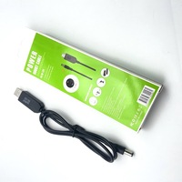 Cable de Alimentación USB DC de 5V a 9V 12V 1A, Convertidor Elevador de Voltaje, Cable de Alimentación de 5.5*2.1mm para Router Wifi, Tira de Luz LED