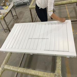 Persiana de <span class=keywords><strong>PVC</strong></span> Ajustable, Contraventana, Fabricante de Persianas de Plástico Espumado para Granjas Avícolas, <span class=keywords><strong>PVC</strong></span> Horizontal Moderno SY - Product Image 4