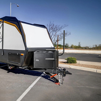 STARRYHEART Trailer Step Universal Fit Caractéristique Main courante Yacht Boat RV Trailer Step
