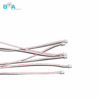 Kabel Harness 2Pin 2.0mm Pitch Stripped Tinned UL2468 26AWG 300mm untuk Interkoneksi Sinyal Perangkat Elektronik Internal
