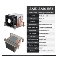 Enfriador de CPU LGA1700 2u para estación de trabajo supermicro, radiador de Intel Core y 2U Coolserver Alseye