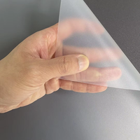 Approvisionnement d'usine A4 taille 0.4mm couverture de reliure pour animaux de compagnie 220*285mm ligne de sergé papier adhésif et feuille de papeterie de Film
