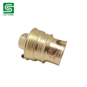 E14 cổ điển <span class=keywords><strong>Brass</strong></span> ổ cắm Edison Đèn chủ Ánh sáng tối giản vừa vàng cơ sở giữ đèn - Product Image 4