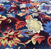 Luxuriöser 5-Sterne Korridor-Jacquard-Teppich aus Wolle, modernes Design für Hotellobbys und Zuhause, getuftet, maschinell gefertigt, gepolstert, waschbar, Golf