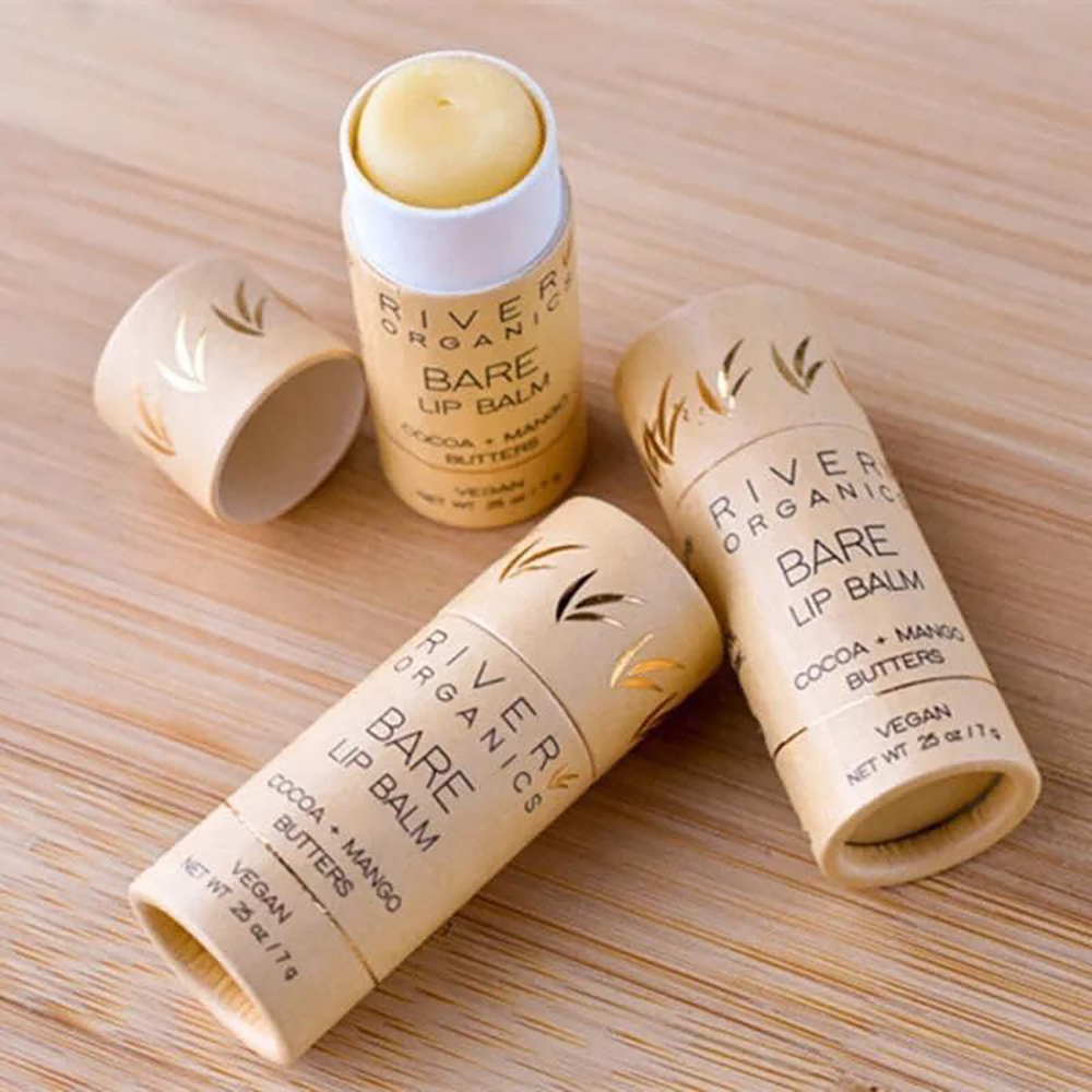 paperboard lip balm tube