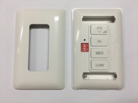 Ventilateur plafond WiFi / RF avec télécommande, livraison gratuite, vitesse HI/ed/basse, éclairage (ON/OFF) avec Tuya