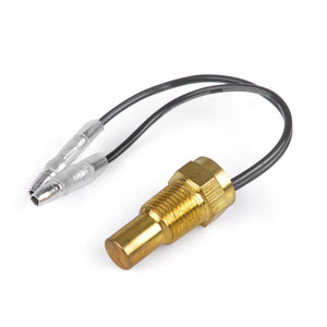 مقياس رقمي عالمي بشاشة LCD بجهد 9-36 فولت 3 في 1 لقياس ضغط زيت السيارة ودرجة حرارة الماء والجهد الكهربائي مع مستشعر ضغط الزيت ودرجة حرارة الماء 1/8 NPT - Product Image 3