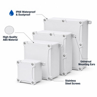 Boîtier de jonction étanche IP68 Série M9 en PC ignifuge pour applications électroniques et instrumentales extérieures