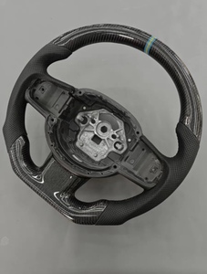 Volvo <span class=keywords><strong>XC</strong></span> 40 S90 S60 V60 <span class=keywords><strong>V90</strong></span> S40 V40 XC60 XC40 XC90 Modification du volant en fibre de carbone avec accessoire de voiture en cuir - Product Image 2