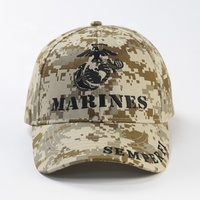 Casquette de baseball camouflage personnalisée du désert américain Casquette de baseball légionnaire avec logo brodé et conception d'approvisionnement du gouvernement