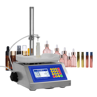 Machine de remplissage quantitative automatique à pompe péristaltique pour liquides, huiles essentielles, sirops, liquides oraux, parfums, émulsions et liqueurs