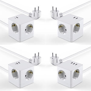 25WCube USB C Power Strip Chargeur USB C <span class=keywords><strong>Prise</strong></span> USB 3 voies, Chargeur PD portable pour MacBook, iPad, <span class=keywords><strong>iPhone</strong></span> 15/<span class=keywords><strong>14</strong></span>/13/12, Galaxy, Game - Product Image 3