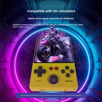 Console de jeu portable X323 Mini40 4.0'' Ips avec système Linux, style rétro, lecteur Wifi, consoles de jeux vidéo d'arcade portables