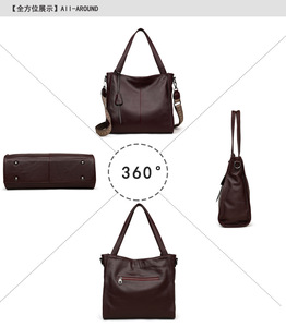 New Fashion Designer Crossbody Bags High Quality Genuine <b>Leather</b> Shoulder Messenger Bag Casual Totes Women Handbags and <b>Purses</b> - Product Image 4