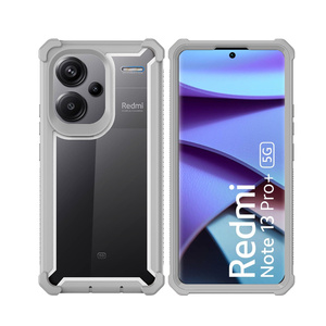 Nuovo Design antiurto doppio strato Tpu custodia per telefono trasparente protezione completa Cover del telefono per Redmi Note <span class=keywords><strong>13</strong></span> <span class=keywords><strong>Pro</strong></span> + - Product Image 3
