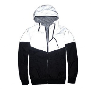 Chaqueta Reflectante de Invierno para Hombre, Estilo Hip Hop, Cortavientos Acolchado, Chaqueta de Camuflaje para Actividades al Aire Libre, para Correr y Trotar - Product Image 1