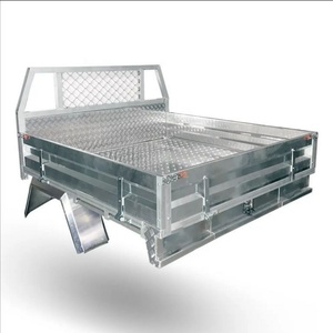 Dual Single Cab Square Aluminum Ute Canopy Tray 2 Compartments 2000L Waterproof Lockable Powder Coated Portable Outdoor Pickup - Product Image 6