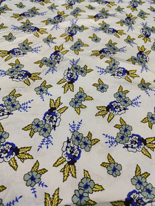 Tela Satén 100% Poliéster Estampada Multicolor para Niñas, Manualidades de Costura, Vestido de Novia, Suave, Lisa y Brillante - Product Image 5