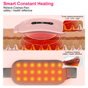 Cinturón de masaje corporal para cintura, dispositivo eléctrico recargable de baja frecuencia con calor térmico, vibración y vibración para adelgazar - Product Image 5