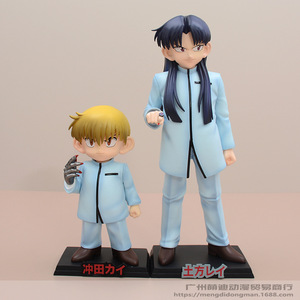 14-30cm cuatro ruedas <span class=keywords><strong>hermanos</strong></span> chica JK Kawaii figura PVC modelo estatua ordenador ornamento muñeca juguete escritorio decoración regalos - Product Image 5