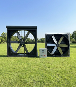 Anti-Corrosion Aluminum Alloy Exhaust Fan Heavy Duty Housing 98'' <b>Blade</b> Diameter IP55 Protection App Control for Poultry Barn - Product Image 2