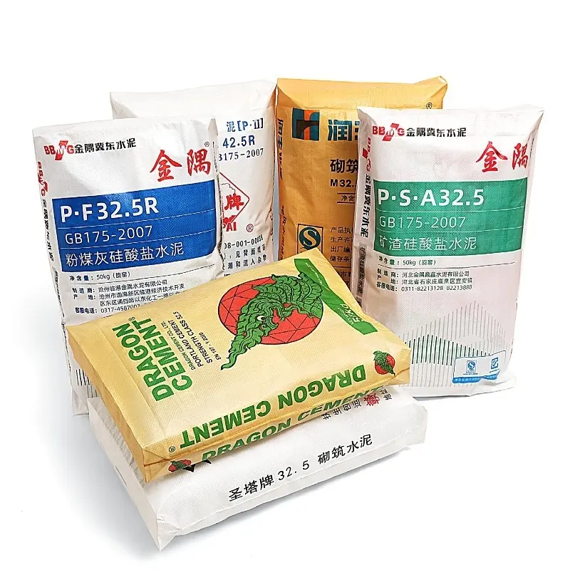 Poly gewebter Ventil beutel Empti Cement Sack Bag PP 25 KG 40 KG 50 KG China Herstellung