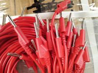 Ensemble de câbles de test banane-banane 4 mm, câbles de test empilables pour multimètre, fils de test électriques