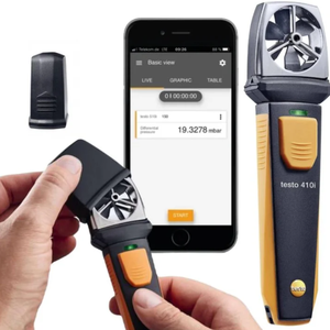 Anemómetro de Vane Testo 410i Original y Genuino con Sonda Inteligente |   Dispositivos Portátiles - Product Image 3