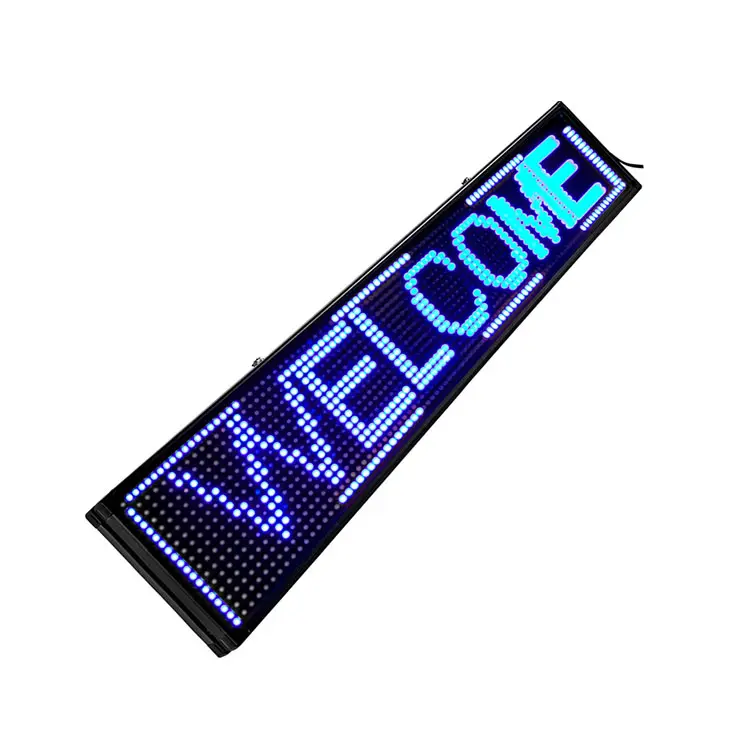 Hersteller Semi Outdoor LED-Anzeige Indoor Electronic Message Board p10 LED-Bildzeichen