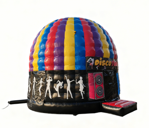 Château gonflable musical Dicos avec aire de jeux interactive et dispositifs de sécurité pour enfants - Product Image 2