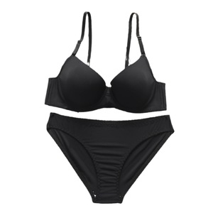 Phụ Nữ Hàng Ngày Phong Cách Đồ Lót Thiết Lập Thoáng Khí Mềm Mềm-Dày Underwire Áo Ngực Bikini Cho Phụ Nữ Trưởng Thành Rắn Eo - Product Image 1