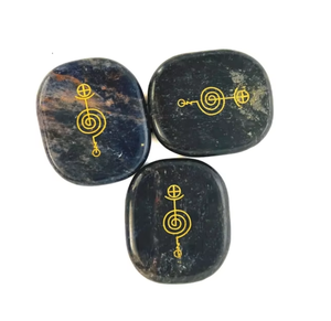 Set de regalo de artesanías de piedras semipreciosas, piedras naturales para meditación, cristales de sanación espiritual - Product Image 5