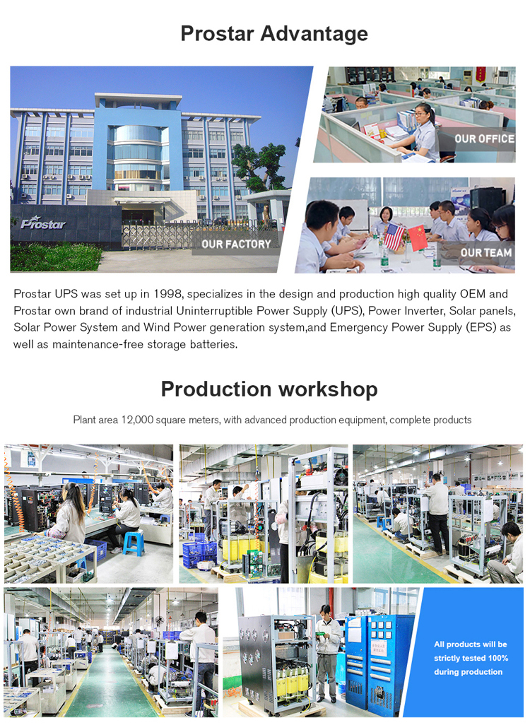 15KVA/12KW Three Phase Industry UPS 208V/220V/230V Uninterrupted Power Supply