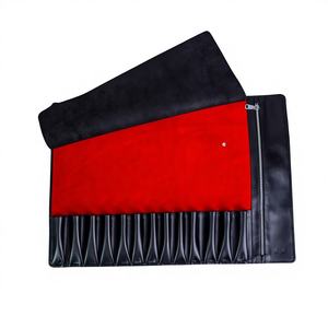 Étui à couteaux en cuir de qualité supérieure, kit de rangement pour couteaux de chef, multifonctionnel, portable, anti-odeur, protection pour la cuisine et les voyages - Product Image 1