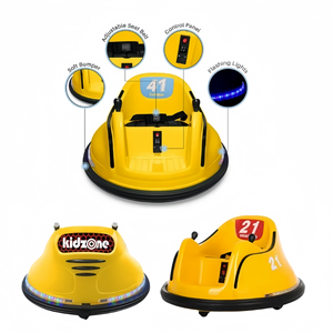 Autoscontro Elettrico per Bambini per <span class=keywords><strong>Giochi</strong></span> di Carnevale e Asilo Nido, Veicolo Cavalcabile con Pista e Arena - Product Image 4