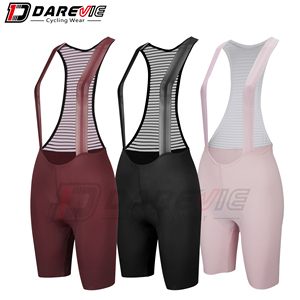 Darevie <span class=keywords><strong>Pantaloncini</strong></span> da <span class=keywords><strong>Ciclismo</strong></span> Imbottiti Rosa per <span class=keywords><strong>Donna</strong></span>, Modello DVP090W - Product Image 3