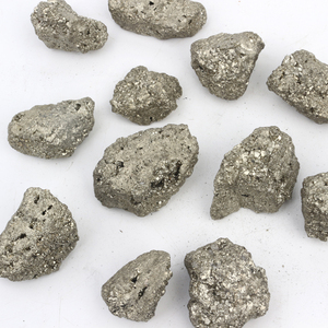 Pirita Natural en Bruto al por Mayor, Muestra de Mineral de Pirita, Piedra de Cristal, Sulfuro de Hierro para Decoración - Product Image 4