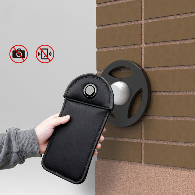 Top School Magnetic Lock Mobile Phone Bag Security Privacy Protection Lockable Neoprene Locked Cell Phone Pouch