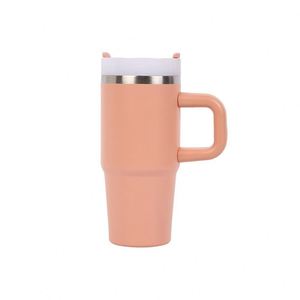 14oz Stainless Steel <b>Kids</b> Travel Cup with Straw Handle Insulated Beverage Tumbler for School Outdoor - Product Image 5