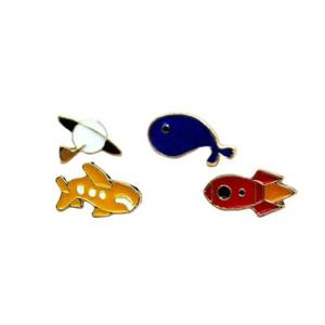 Wsnbwye изготовленный на заказ значок на пуговицах сделанный на заказ подарок аниме Сделай Нагрудный значок для шляп металлический значок - Product Image 1