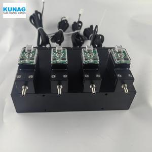 Cartouche d'encre 4 couleurs KUNAG 7801-C109 avec électrovanne pour impression numérique - Product Image 1