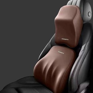 Coussin de nuque pour voiture de style sportif, en mousse à mémoire de forme, accessoires intérieurs, ventilation rafraîchissante, massage, confortable, automobile - Product Image 4