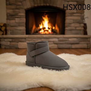 Botas de Nieve LXG para Mujer, con Adornos de Diamantes, para Zonas Frías, Calzado Invernal Anticongelante, Modelo HSX009 - Product Image 3