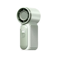 Ventilateur portable USB haute vitesse X688, longue durée, alimenté par turbo, en ABS/PVC, best-seller