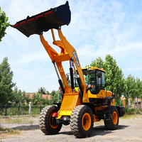 Chargeuse-pelleteuse diesel Topone EPA Euro 5, tractable, avec moteur d'usine, pour travaux de terrassement