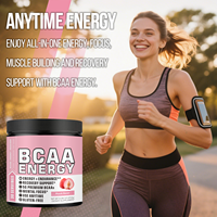 Precio al por Mayor, Suplementos de Aminoácidos de Cadena Ramificada (BCAA) en Polvo, Veganos, HALAL, GMP, con Sabor Natural Personalizado, para Deportistas