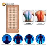 Jiwan Lejia Vente en gros de surmatelas chauffant personnalisé en pierre de lave, tapis thermique en pierre pour studio de yoga, hôtel de bien-être