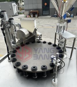 Máquina de llenado de viales de lápiz labial semiautomática para rímel, equipo de producción de maquillaje para esmalte de uñas, Motor de núcleo de aceite de Gel de miel, - Product Image 4